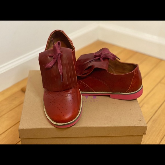 Brooklyn Brogue Burgundy - Picture 2 of 4